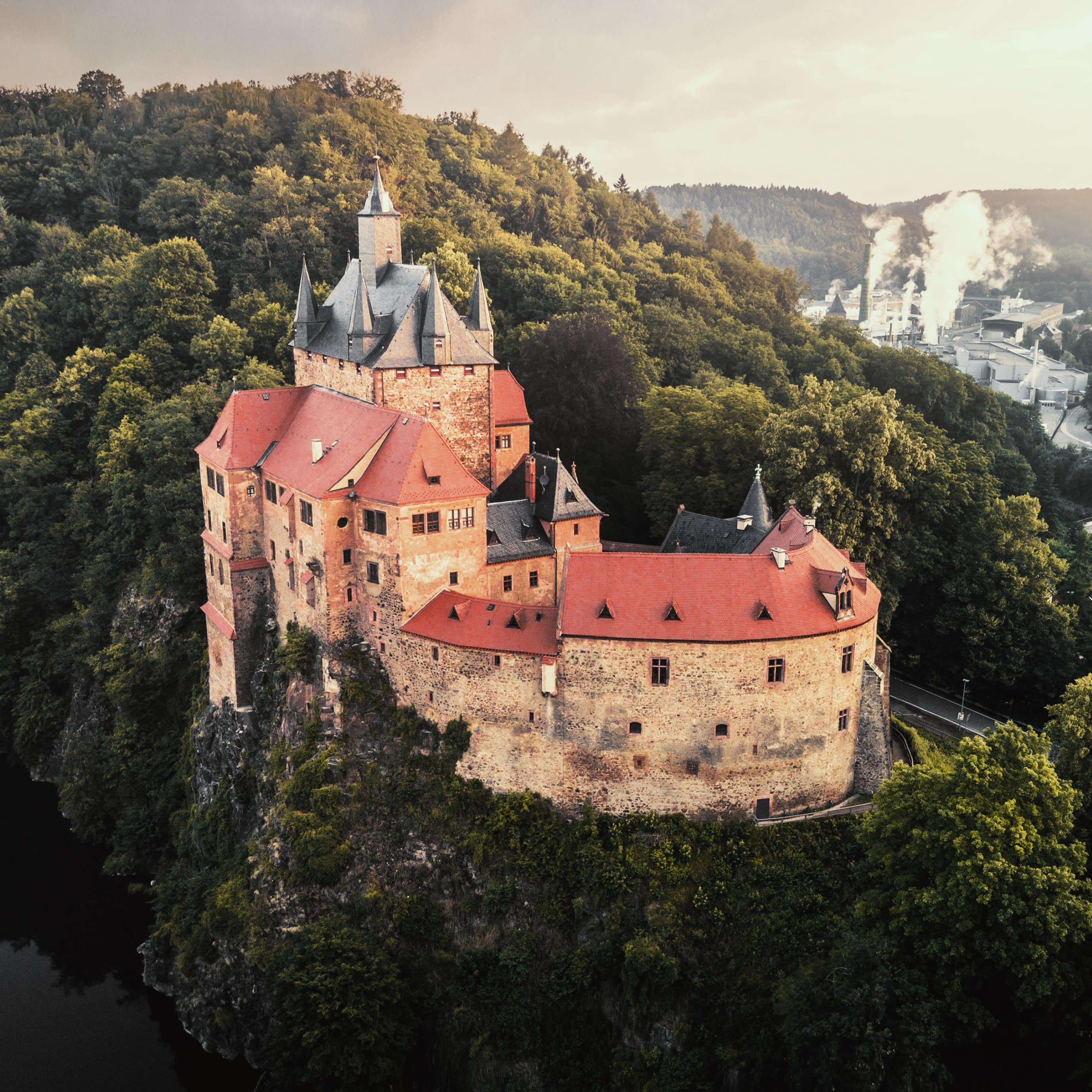 Die Burg Kriebstein